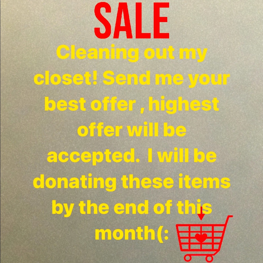 Closet Sale 🧡